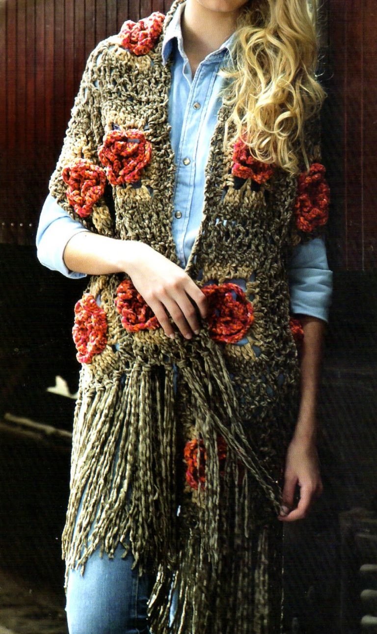 Chale crochet