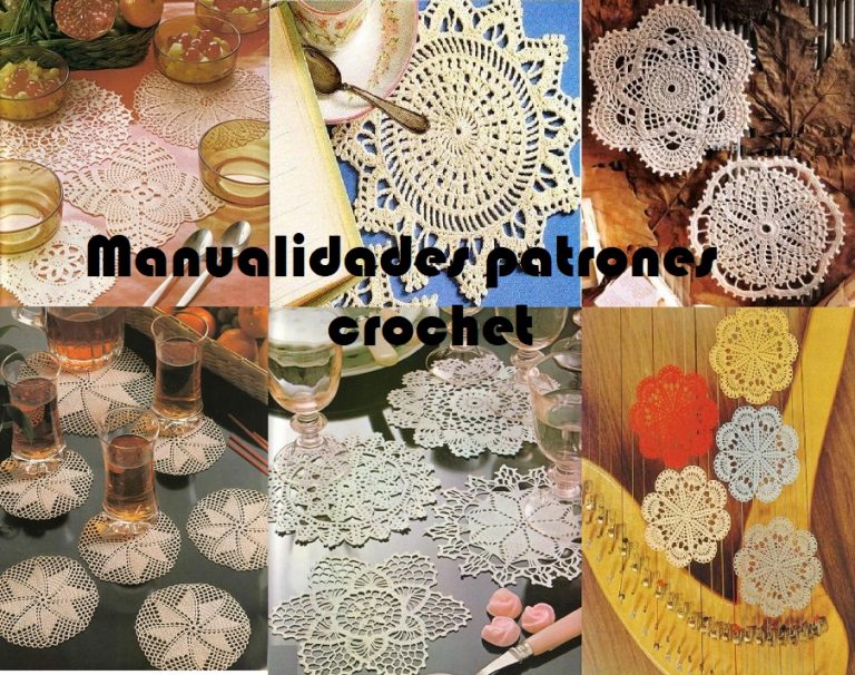 Manualidades patrones crochet