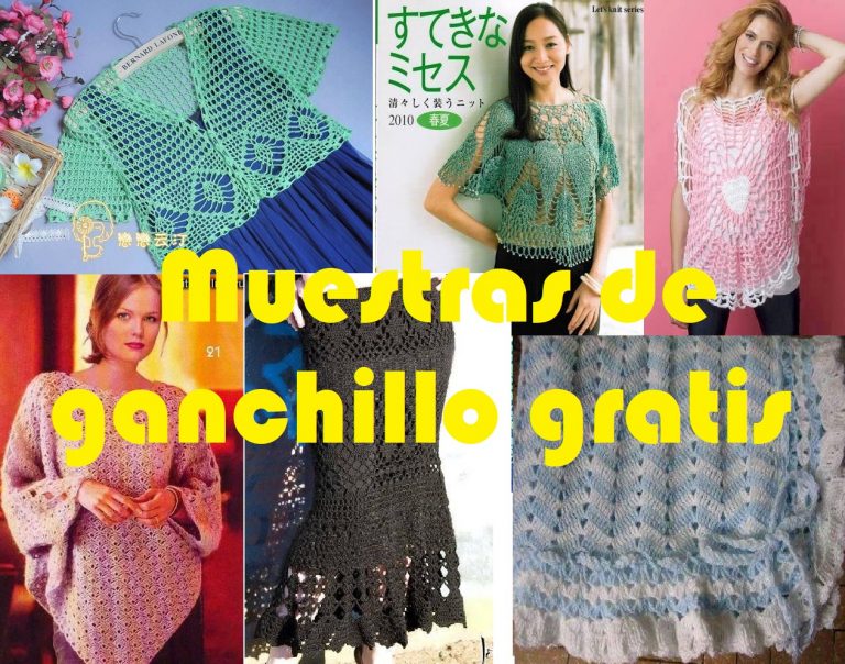 Muestras de ganchillo gratis