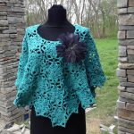 Ponchos de crochet