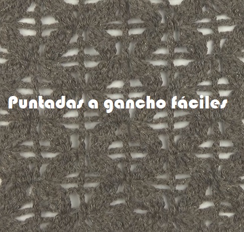 Puntadas a gancho fáciles