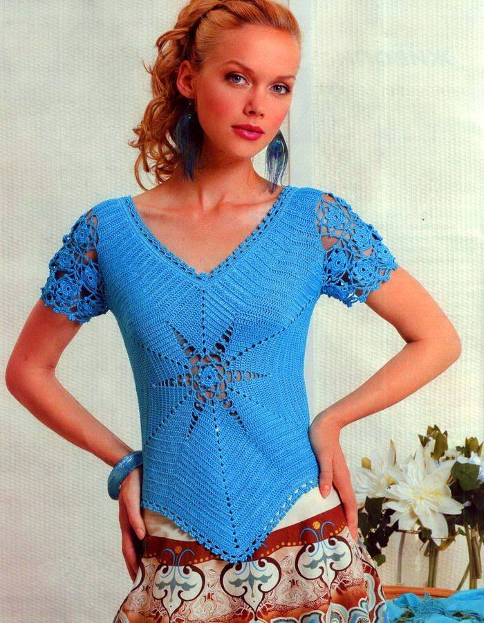 Blusa romántica