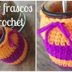 Cubre frascos crochet