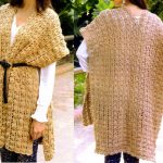 Poncho Crochet Clásico