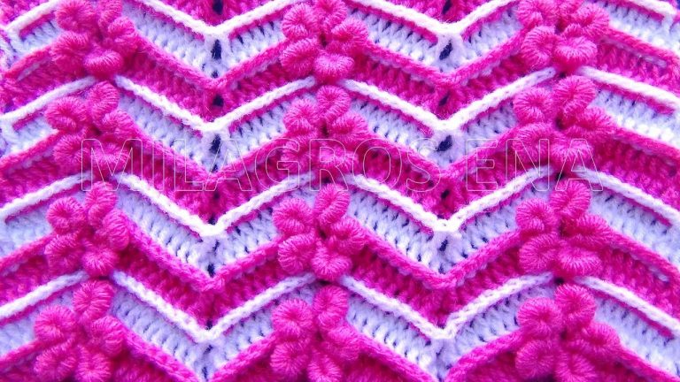 Punto Rococo y zig zag