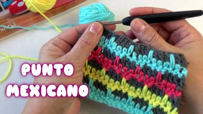 Punto crochet Mexicano
