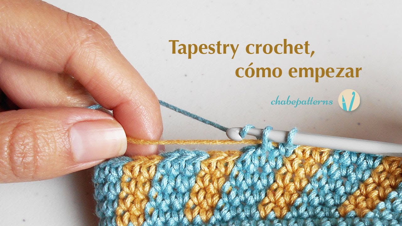 Tutorial Tapestry crochet