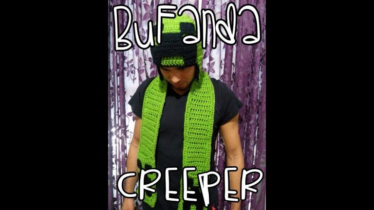 Bufanda Crochet Creeper