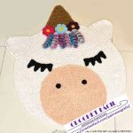 Alfombra Crochet para Niños