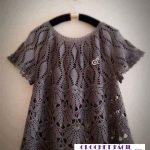 Blusa Crochet abanico