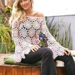 Blusa de Gancho sin Hombros
