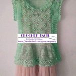 Blusa en Gancho con Flores