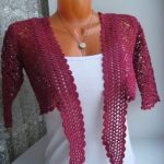 Bolero Crochet con Amarre