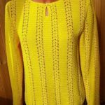 Manga Larga Crochet