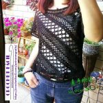 Polera Crochet Calada