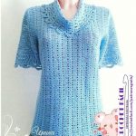 Polera Crochet con Cuello